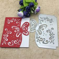 Die cuts for card making. Buy Metal Die Cuts Butterfly Greeting Card Cutting Dies For Card Making Embossing Dies For Scrapbooking Diy Album Paper Cards Art Craft Decoration For Mother S Day Valentine S Day 5 16x4 18 Inch Online In Turkey B07wrcvv9z