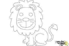 Learn how to draw a lion for kids easy and step by step. How To Draw A Lion For Kids Lion Drawing Simple Lion For Kids Lion Drawing For Kids