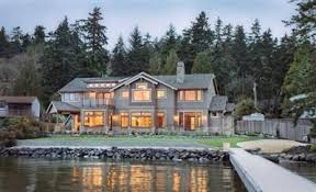 New Construction With A Northwest Feel On Mercer Island S Waterfront 4458 Ferncroft Rd Mercer Island Wa 98040 Waterfront Homes For Sale Waterfront Homes Mercer Island