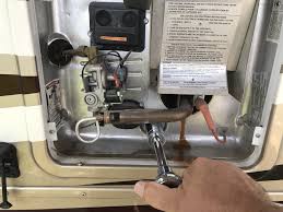 How to turn off gas water heater when its leaking. Water Heater Started Leaking Water Heater Water Heater Cover Rv Water Heater