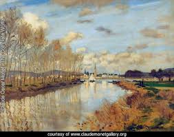 O nome argenteuil é registrada pela primeira vez em um royal charter de 697 como argentoialum , a partir de um latina / gaulesa raiz argento que significa. Argenteuil Seen From The Small Arm Of The Seine By Claude Oscar Monet Oil Painting Claudemonetgallery Org