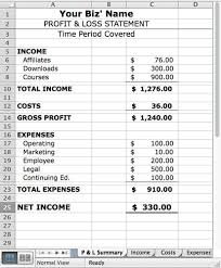 Free Profit And Loss Sheet Profit And Loss Statement Statement Template Income Statement