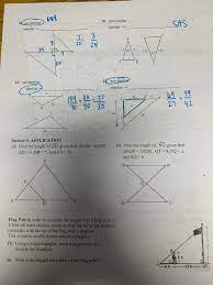 You can think of it as zooming in or out making the triangle bigger or smaller, but which is read as triangle pqr is similar to triangle p'q'r' . Honors Geometry Ms Leroy S Math Website