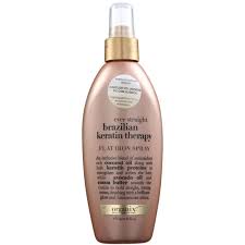 Organix Brazilian Keratin Therapy Flat Iron Spray Protetor Termico 177ml Beleza Na Web