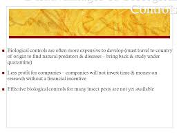 Often, the results of using biological control are not as dramatic or immediate as the results of pesticide use. Pesticides Ppt Download