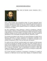 Ignacio de loyola se inició pronto en las armas castellanas. Calameo San Ignacio De Loyola