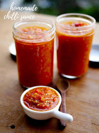 Easy 5 minute garlic chili sauce recipe: Homemade Chilli Garlic Sauce Recipe Kannamma Cooks