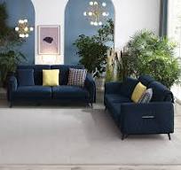 Shop Our 102571 Modern Manufacturer Purple Velvet Sofa Set