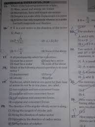 Give Me Question Of Vector For Physics Brainly In