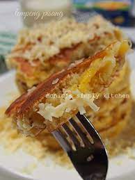 Siomai adalah salah satu jenis dim sum.dalam bahasa mandarin, makanan ini disebut shaomai, sementara dalam bahasa kanton disebut siu maai.dalam dialek beijing, makanan ini juga ditulis sebagai 燒麥, dan juga dibaca shaomai. Lempeng Pisang Keju Monic S Simply Kitchen
