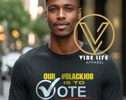 Our Black Job is to Vote Adult Unisex Tee, 2024 Political Election, Kamala  Harris 2024 Shirt, President Kamala Harris, Madam President