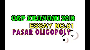 Situs menyediakan berbagai macam soal dan pembahasan serta informasi tentang pendidikan. Pembahasan Soal Osp Ekonomi 2018 Pasar Oligopoly Youtube