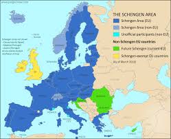 Austria, belgium, czech republic notably missing from the schengen area are the united kingdom and ireland. Political Geography Now Schengen Area