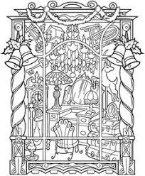Creative Haven Vintage Christmas Windows Coloring Book 5 Sample Pages Christmas Coloring Pages Christmas Colors Coloring Pages
