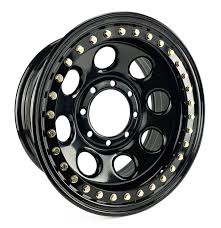 Will come with red and black beadlock rings for each wheel. Gatekeeper Beadlock Black Battle Born Wheels