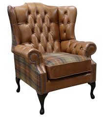 Then just add a terra cotta pot to the seat area and fill the pot with water. Chesterfield Ludlow High Back Wing Chair Old English Tan And Vintage Caramel Wool