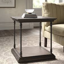 Boyd Floor Shelf End Table With Storage In 2020 Floor Shelf End Tables With Storage End Tables