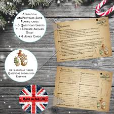 No matter how simple the math problem is, just seeing numbers and equations could send many people running for the hills. Christmas Trivia Game Pub Quiz Style Christmas Games From Hannah S Games Hannah S Games