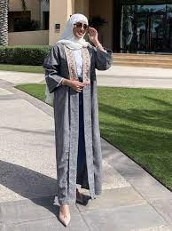 موديلات عبايات مفتوحة من الأمام | مجلة سيدتي