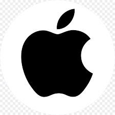 Draw another, slightly smaller circle within the first. Black Apple Logo