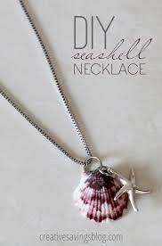 Whether youre making seashell wind chimes or a beachy shell necklace drilling holes into your shell is a necessary but tricky part of the process. Diy Seashell Necklace Make Your Own Seashell Jewelry