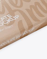 Download Kraft Matte Chocolate Bar Mockup Halfside View High Angle Shot In Packaging Mockups On Yellow Images Object Mockups PSD Mockup Templates
