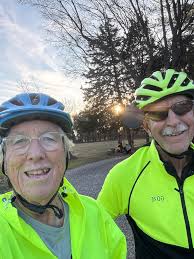 Cycling with wind and hills