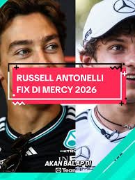 George Russell dan Kimi Antonelli Resmi di Mercedes 2026