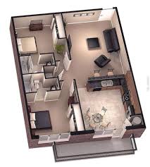 Rumah minimalis terbaru rumah dengan desain minimalis atau sederhana akan membutuhan biaya merancang. Dekorasi Rumah Minimalist 50 Denah Rumah Minimalis 3d 3 Kamar Tidur 2 Lantai Dan 2 Kamar Tidur Desain Rumah Kecil Denah Rumah Rumah Minimalis