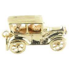 Vintage 14 Karat Yellow Gold Model T Ford Car Charm Gold Models Car Charms Classic Fords For Sale