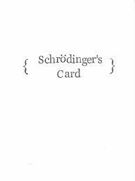 Schrodinger S Card With Message Inside Funny Quantum Etsy In 2020 Birthday Quotes For Her Science Humor Birthday Cards