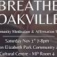 Breathe Oakville: Community Meditation  event image