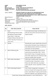 Judul penelitian analisis kesalahan berbahasa pada karangan deskripsi siswa smp negeri 1 batuwarno b. Doc Review Skripsi Ku 2014 Ika Nur Saadah Academia Edu