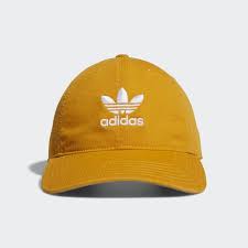 Adidas Relaxed Strap Back Cap Yellow Adidas Us Adidas Women Hats For Women Yellow Adidas