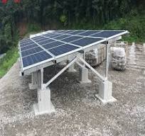 [Hot Item] Concrete Base Solar Bracket Ground Mounting System