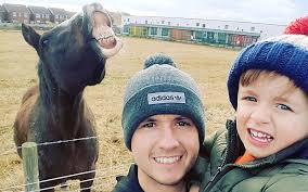 Shameful and stupid': this prize-winning selfie has sparked anger among  horse-lovers