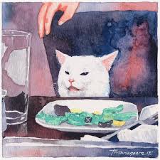 44 8 Mil Me Gusta 182 Comentarios Smudge Table Cat Smudge Lord En Instagram More Smudge Art Thanks Trishnagaara Womany Cat Painting Cat Art Art