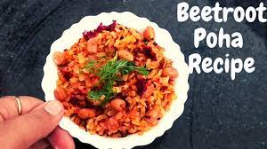 In this recipe, poha, potato, onion, besan, rice flour, lemon juice and spices are mixed together and fried to perfection. Shivanya S Kitchen Beetroot Poha Recipe Healthy And Nutritious Recipe Beetroot Recipes Facebook