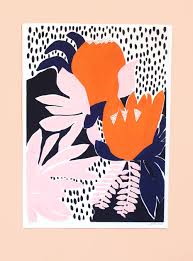 Gondwana Screenprint Ilustraciones Serigrafia Abstracto