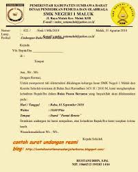 Panitia peringatan hari kemerdekaan ri. Contoh Surat Resmi Terbaru Contoh Surat