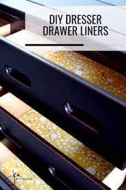With refinishing furniture comes all different types dresser drawer liners don't have to be limited to the shelf paper that you can get at the store. Diy Dresser Drawer Liners Dresser Drawer Liners Drawer Liner Diy Drawer Liners