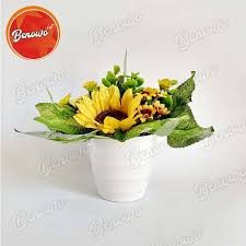 Savesave cara membuat bunga matahari yang cantik dari sedot. Tanaman Bunga Matahari Plastik Artificial Pot Bunga Dengan Tanaman Unik Bunga Matahari Tiruan Vb25 Shopee Indonesia