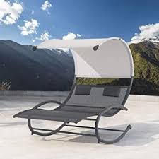 Crestlive Products Outdoor Double Chaise Lounge Chair Swing Rocking Portable Hammock Bed Loveseat With S In 2020 Double Chaise Lounge Chaise Lounge Chair Double Chaise