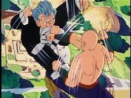 Tien walks away with chiaotzu, and jackie chun is forced to hold the enraged goku back. Duhragon Ball Dragon Ball 093