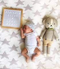 One Month Old Photo Baby Sleep Baby Sleep Problems Baby