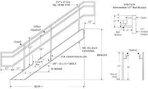 aluminum boca prefab stairways commercial stair galvanized