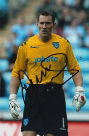 PORTSMOUTH HAND SIGNED JAMIE ASHDOWN 6X4 PHOTO 1.