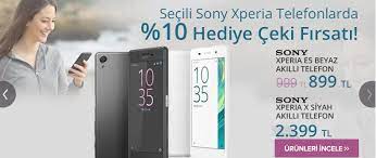 Teknosa Teknosa Sony Xperia Cep Telefonu Modellerinde Indirim Sony Xperia Akilli Cep Telefonu Modellerinde 10 Hediye Ceki Firsati Te Sony Hediyeler Dizustu