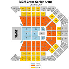 Luther Vandross Mgm Grand Garden Arena Seats