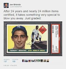 Maybe you would like to learn more about one of these? Sandy Koufax Rookie Card Graded Psa 10 Just Collect Blog
